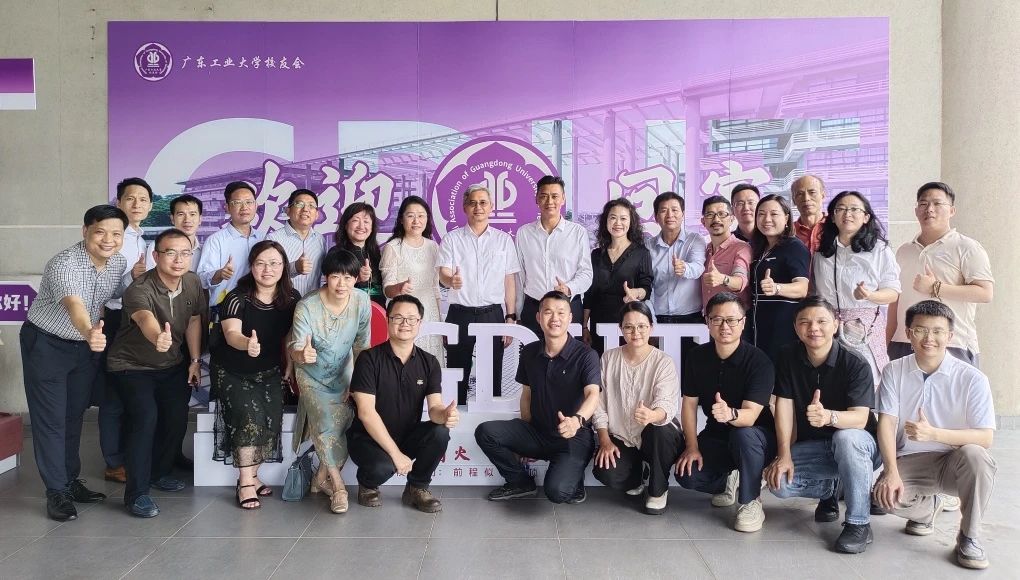 广工同心，越秀同行 | 越秀校友联络处（筹）校友代表回访母校